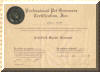Certified Master Groomer - Professional Pet Groomers Certification - Click to enlarge