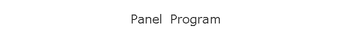 Panel Program